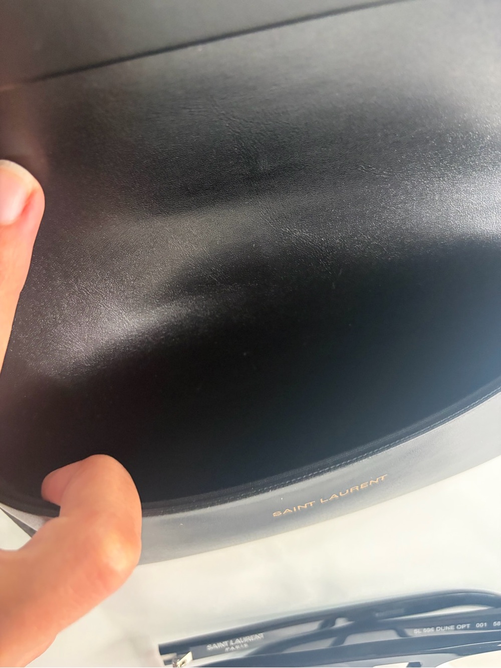 Saint Laurent Black Optical Glasses with Case - Picture 10 of 10